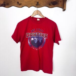 Mos Eisley Cantina Tatooine Red T-shirt Star Wars
